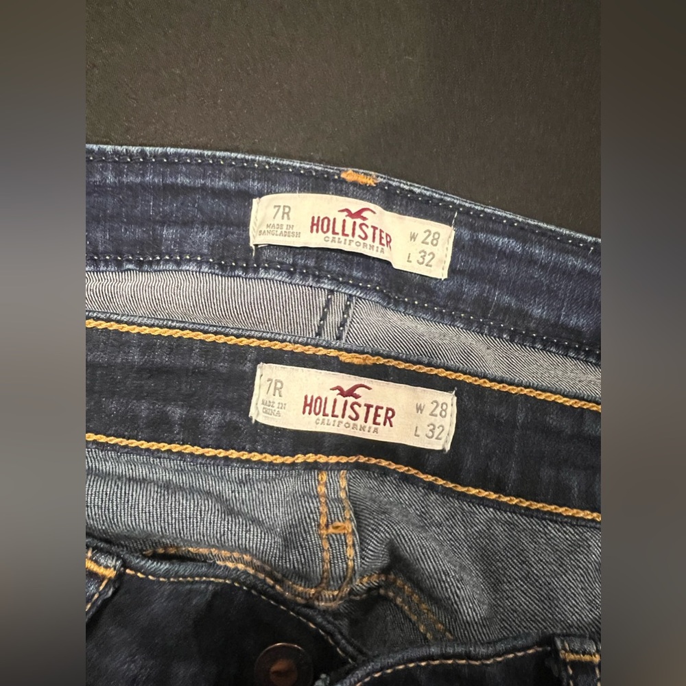 Hollister straight leg jeans